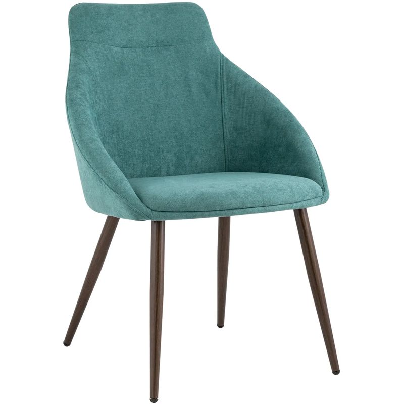 Стул Queenie Chair Голубой Цвет Голубой пастельный Коричневый Стул Queenie Chair Голубой Цвет Голубой пастельный Коричневый в Костроме | Loft Concept
