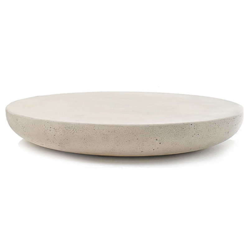 Кофейный стол Tori Round Travertine Coffee Table Бежевый Кофейный стол Tori Round Travertine Coffee Table Бежевый в Костроме | Loft Concept