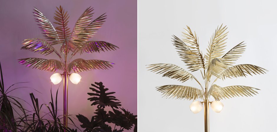 Торшер Palmyra palm tree lamp Торшер Palmyra palm tree lamp - Loft-Concept в Костроме