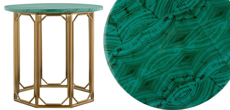 Malachite Modern Side Tables Malachite Modern Side Tables - Loft-Concept в Костроме