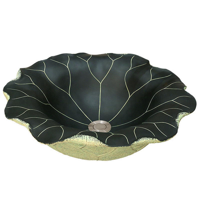 Раковина Lotus Leaf Графит Бежевый Зеленый шалфей Раковина Lotus Leaf Графит Бежевый Зеленый шалфей в Костроме | Loft Concept