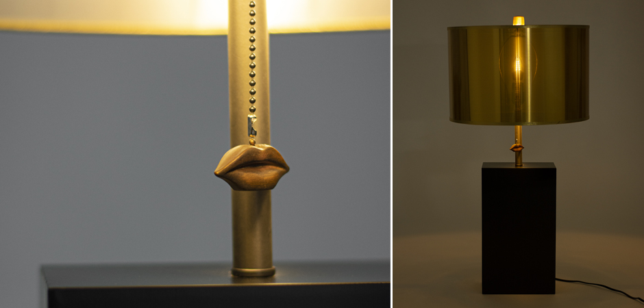 Настольная лампа Zuma Table Lamp Bronze Настольная лампа Zuma Table Lamp Bronze - Loft-Concept в Костроме