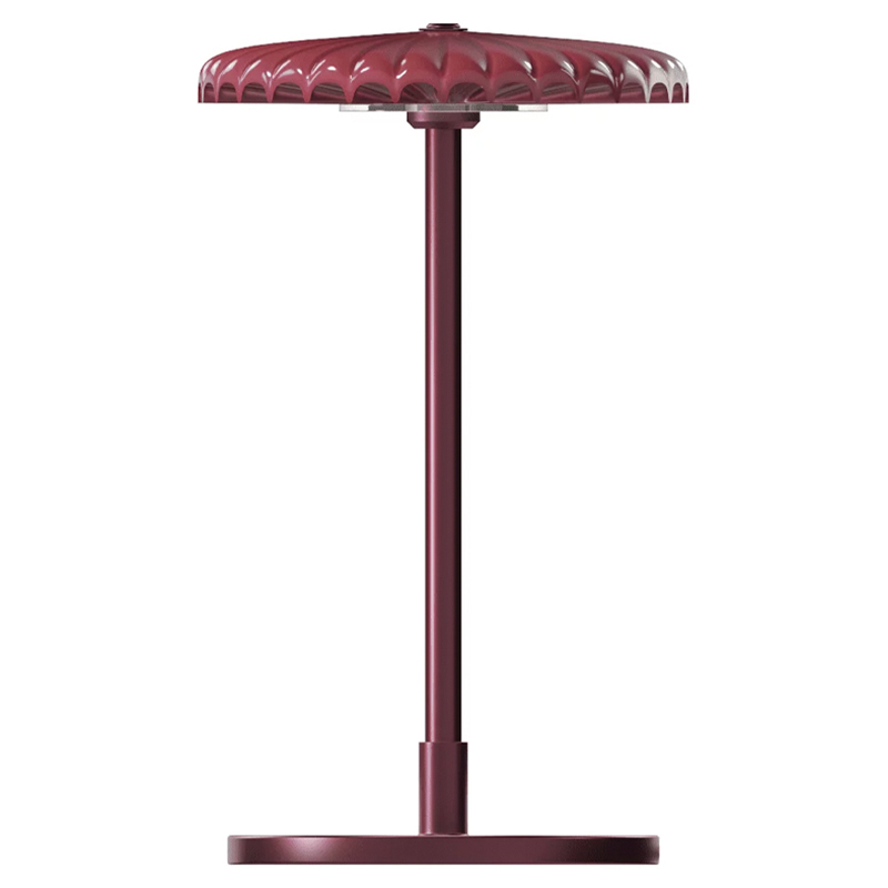 Настольная лампа Ruby Bonnet Бургундский красный Настольная лампа Ruby Bonnet Бургундский красный в Костроме | Loft Concept