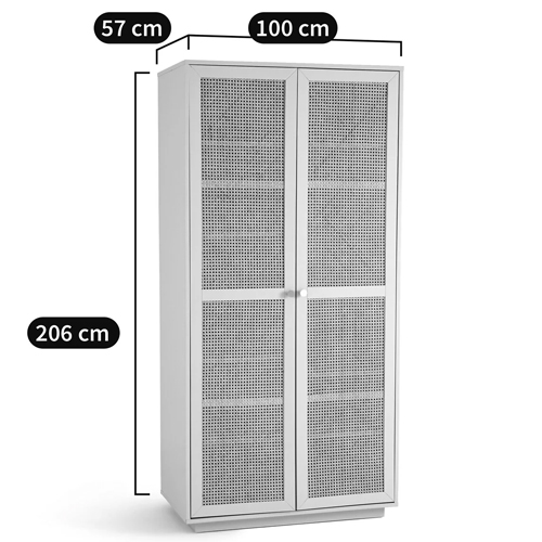 Шкаф с двумя дверцами из плетеного ротанга Tomio Wicker Furniture Шкаф с двумя дверцами из плетеного ротанга Tomio Wicker Furniture в Костроме