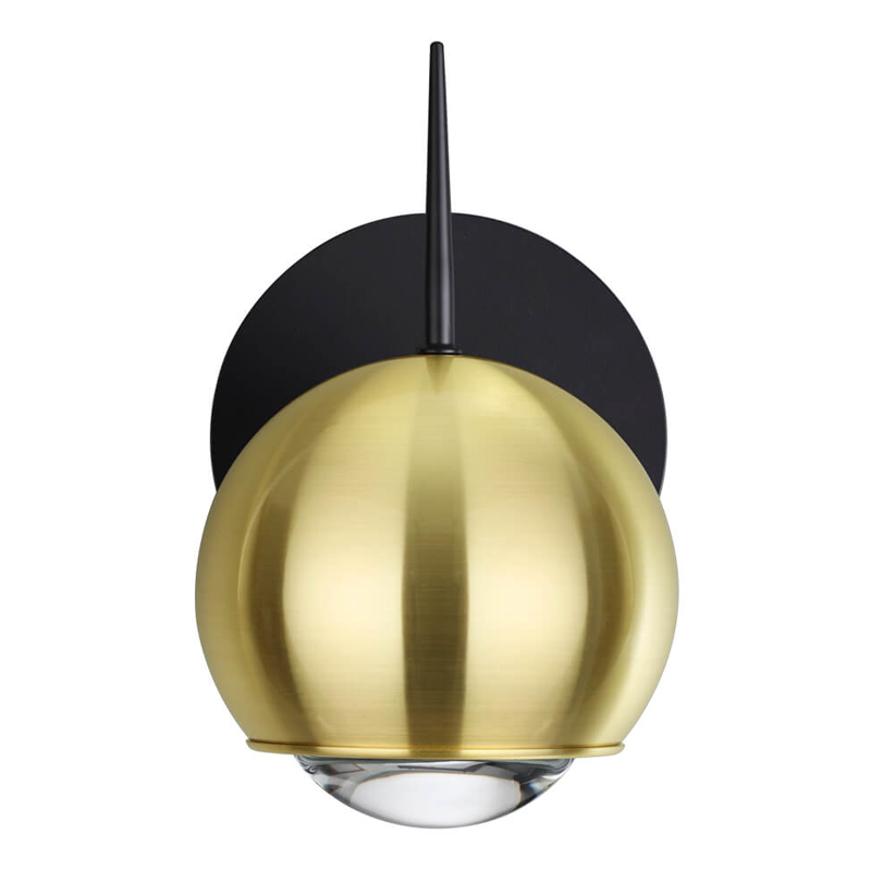 Бра Ivor Sconce Gold Глянцевое золото Черный Бра Ivor Sconce Gold Глянцевое золото Черный в Костроме | Loft Concept