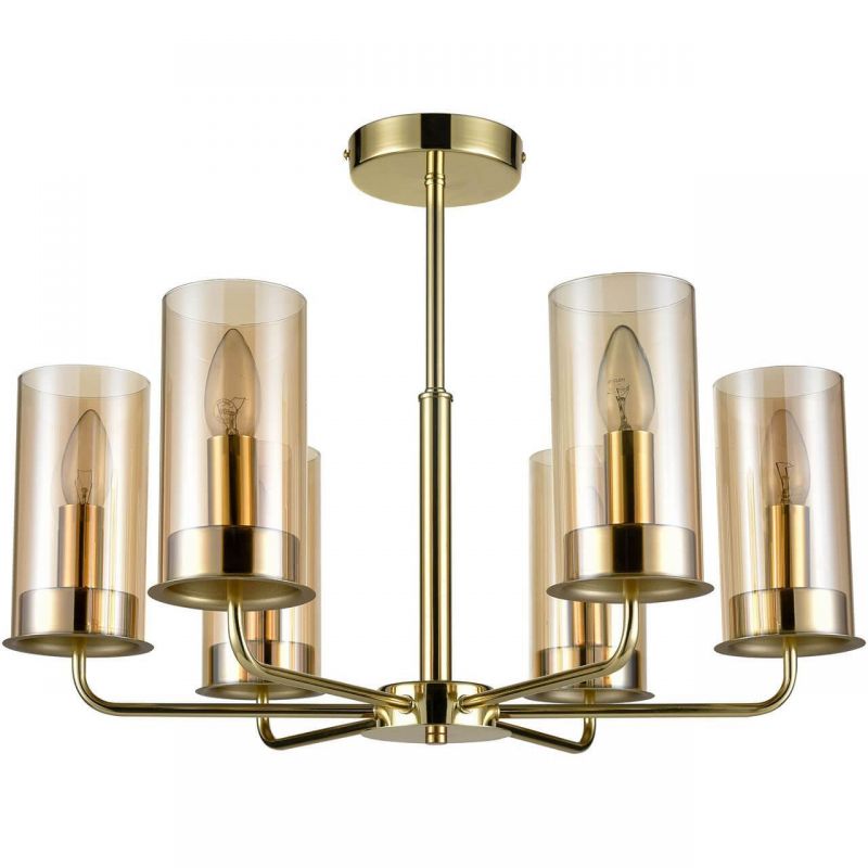 Люстра Honnor Chandelier gold Золотой Янтарь (Amber) Люстра Honnor Chandelier gold Золотой Янтарь (Amber) в Костроме | Loft Concept