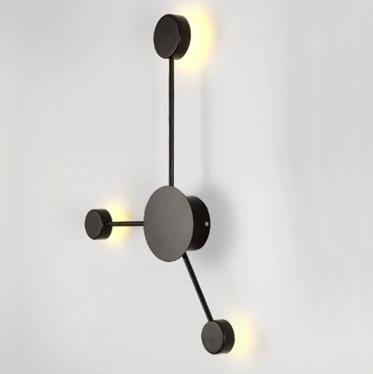 Бра Pin Wall Light 3 Черный Бра Pin Wall Light 3 Черный в Костроме | Loft Concept