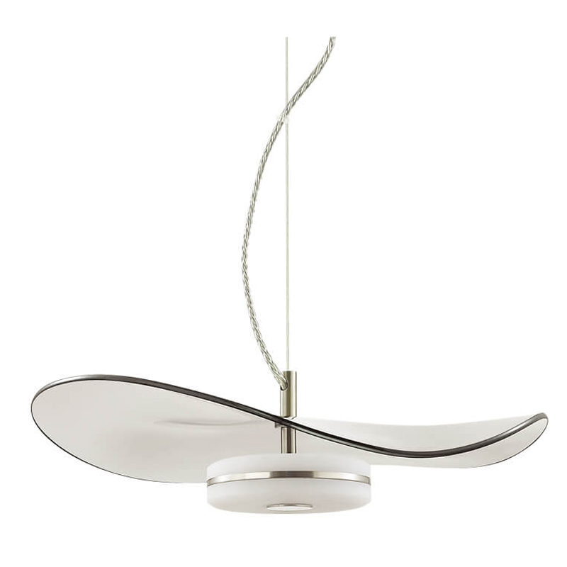 Подвесной светильник Floaty Smoky Hanging lamp Дымчатый (Smoke) Никель Подвесной светильник Floaty Smoky Hanging lamp Дымчатый (Smoke) Никель в Костроме | Loft Concept