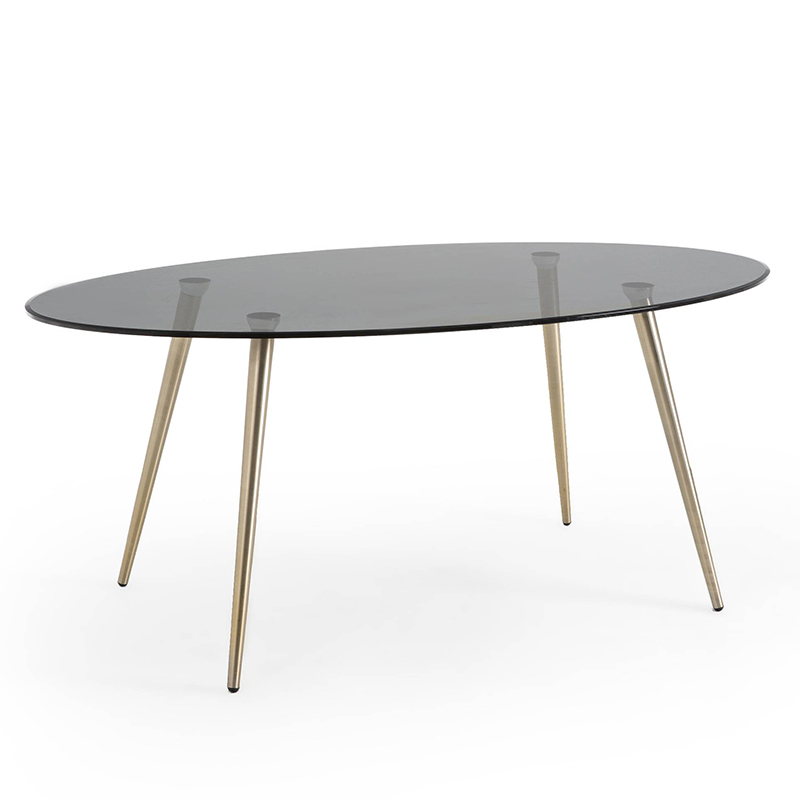 Обеденный стол Torborg Dinner Table Матовый Шампань Обеденный стол Torborg Dinner Table Матовый Шампань в Костроме | Loft Concept