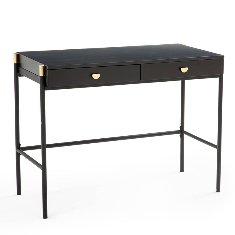 Рабочий стол Herdis Table Черный Рабочий стол Herdis Table Черный в Костроме | Loft Concept