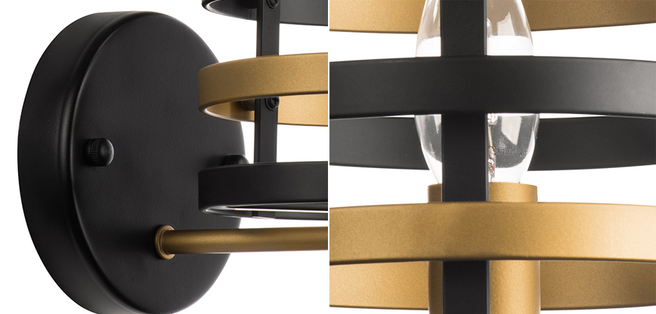 Бра Gold Stripes Sconces Бра Gold Stripes Sconces - Loft-Concept в Костроме