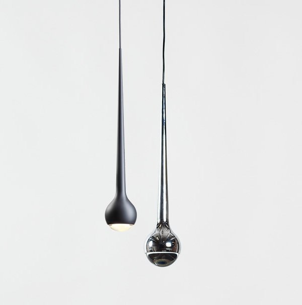 Подвесной светильник Falling Up Pendant Light Черный Хром Подвесной светильник Falling Up Pendant Light Черный Хром в Костроме | Loft Concept