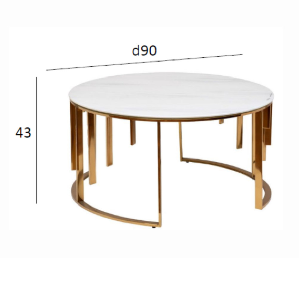 Стол журнальный круглый Interior Accent Стол журнальный круглый Interior Accent в Костроме
