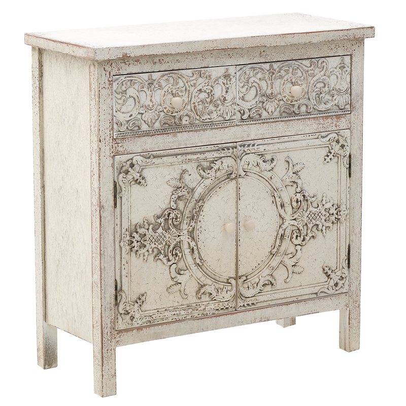 Комод в стиле прованс Senchia Provence Chest of Drawers Молочный Комод в стиле прованс Senchia Provence Chest of Drawers Молочный в Костроме | Loft Concept