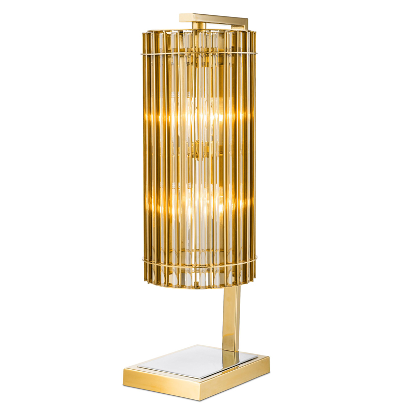 Настольная лампа Eichholtz Table Lamp Pimlico Gold Глянцевое золото Никель Золотой Шампань Настольная лампа Eichholtz Table Lamp Pimlico Gold Глянцевое золото Никель Золотой Шампань в Костроме | Loft Concept