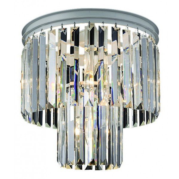 Потолочный светильник RH Odeon Clear Glass ceiling chandelier 2 Square Белый Прозрачное Стекло Потолочный светильник RH Odeon Clear Glass ceiling chandelier 2 Square Белый Прозрачное Стекло в Костроме | Loft Concept