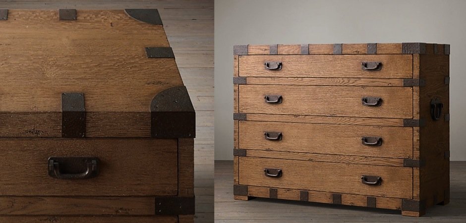 Комод в винтажном стиле Vintage Antique Oak Комод в винтажном стиле Vintage Antique Oak - Loft-Concept в Костроме