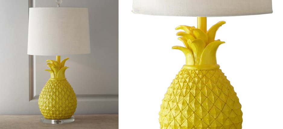 Настольная лампа Yellow Pineapple "Желтый Ананас" Настольная лампа Yellow Pineapple "Желтый Ананас" - Loft-Concept в Костроме