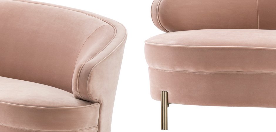 Диван Eichholtz Sofa Pierson nude Диван Eichholtz Sofa Pierson nude - Loft-Concept в Костроме