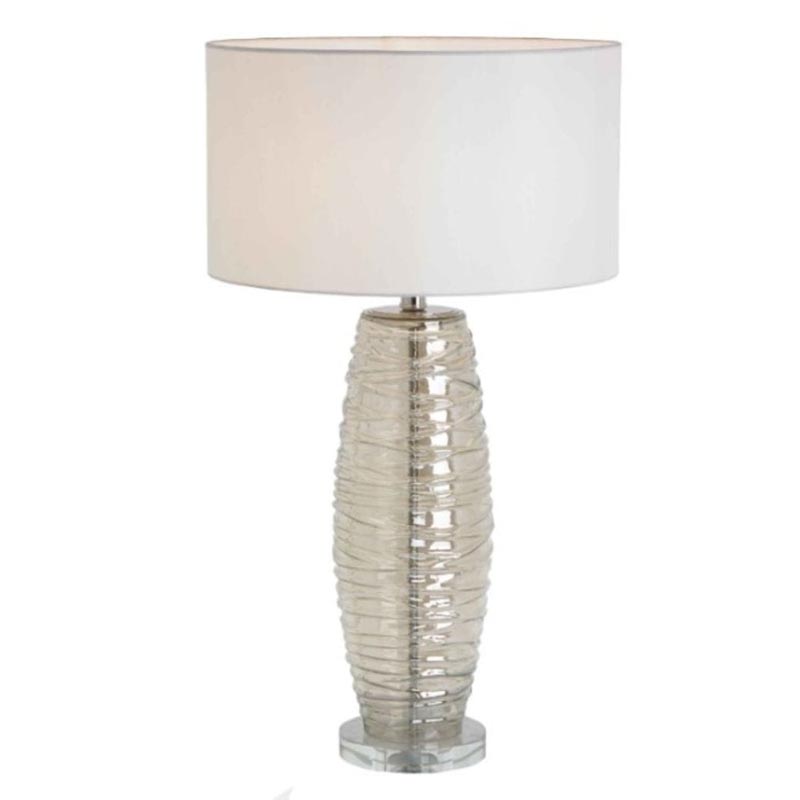Настольная лампа Gretta Table Lamp Белый Прозрачный Настольная лампа Gretta Table Lamp Белый Прозрачный в Костроме | Loft Concept