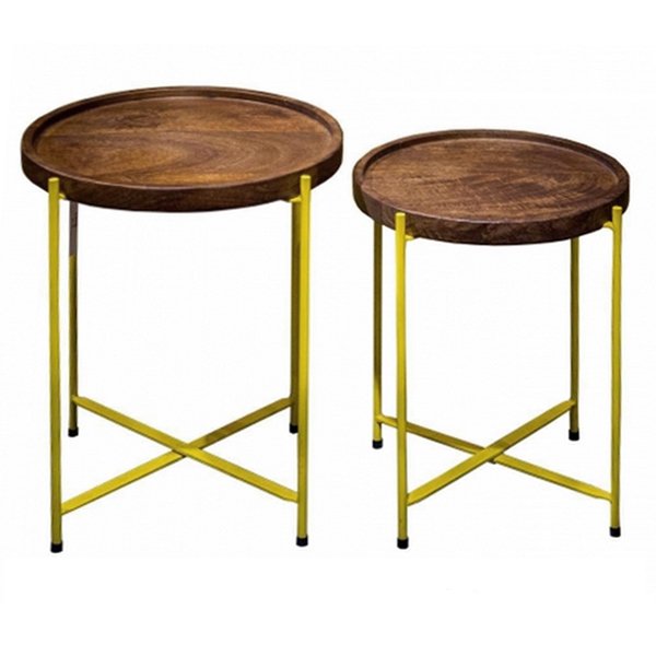 Комплект столиков Round side table set Акация Комплект столиков Round side table set Акация в Костроме | Loft Concept