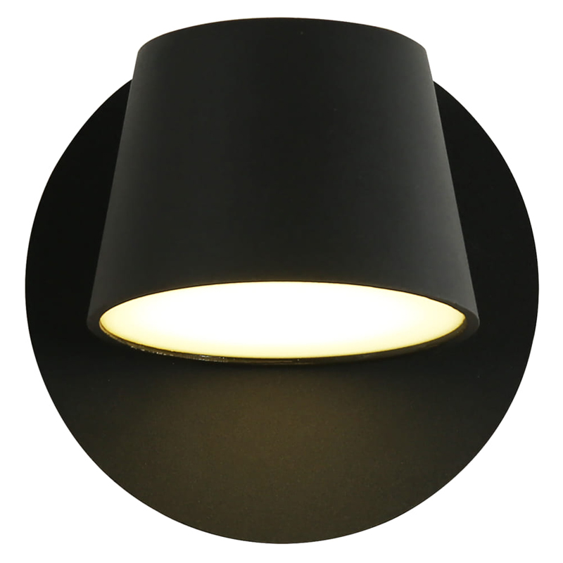 Бра в черном цвете Retro Future Light Черный Бра в черном цвете Retro Future Light Черный в Костроме | Loft Concept