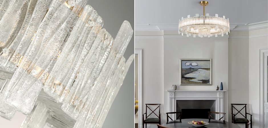 Люстра Circle Cogs Frosty Glass Люстра Circle Cogs Frosty Glass - Loft-Concept в Костроме