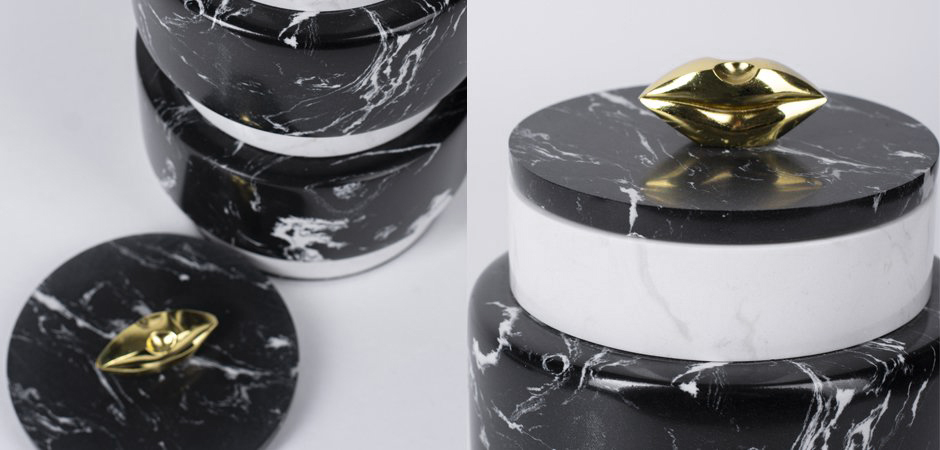 Kelly Wearstler LARGE MELANGE JAR Kelly Wearstler LARGE MELANGE JAR - Loft-Concept в Костроме