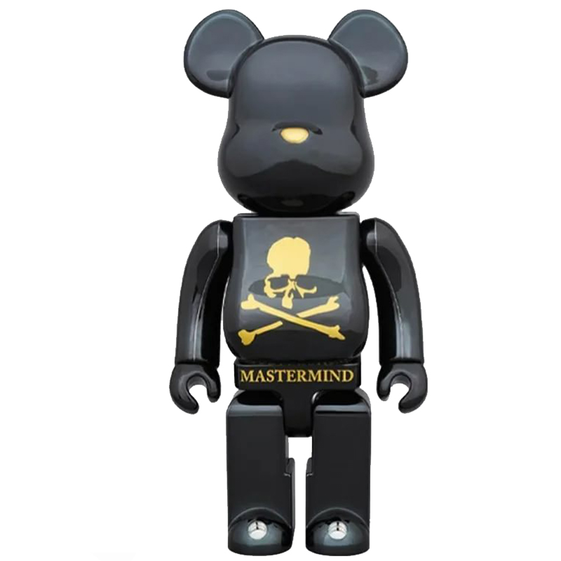 Статуэтка Bearbrick Black Mastermind Черный Статуэтка Bearbrick Black Mastermind Черный в Костроме | Loft Concept