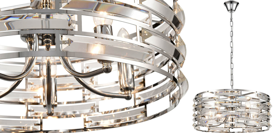 Люстра Chandelier Glass Inserts Люстра Chandelier Glass Inserts - Loft-Concept в Костроме