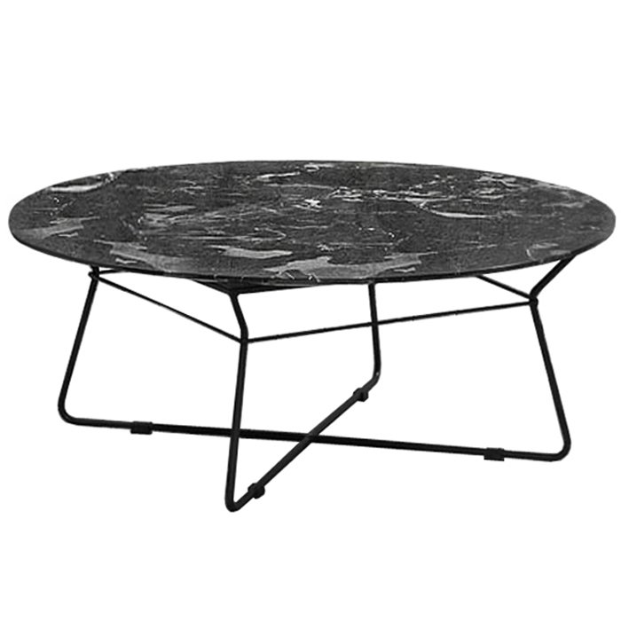Кофейный стол Marble Coffee Table Черный Черный Мрамор Nero Кофейный стол Marble Coffee Table Черный Черный Мрамор Nero в Костроме | Loft Concept