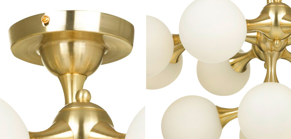 Потолочный светильник MOONDROP Lamp Gold 13 Потолочный светильник MOONDROP Lamp Gold 13 - Loft-Concept в Костроме