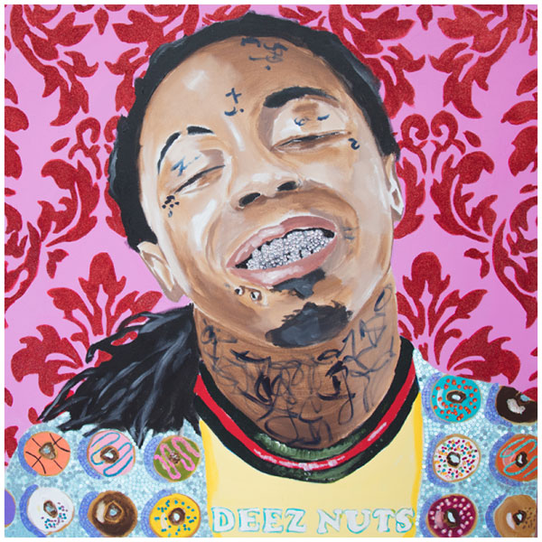 Картина “Deez Nuts Weezy” Мульти Картина “Deez Nuts Weezy” Мульти в Костроме | Loft Concept