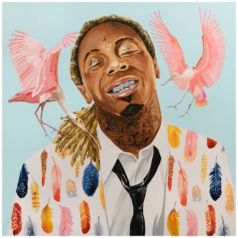 Картина Weezy with Feather Print Jacket and Spoonbills Мульти Картина Weezy with Feather Print Jacket and Spoonbills Мульти в Костроме | Loft Concept