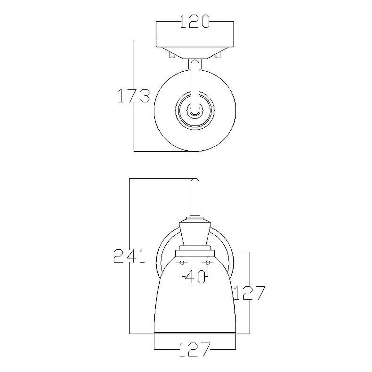 Бра с матовым ребристым плафоном в форме колокола Kichler в Костроме