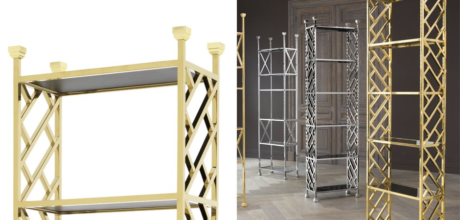 Стеллаж Eichholtz Cabinet Skyler Стеллаж Eichholtz Cabinet Skyler - Loft-Concept в Костроме