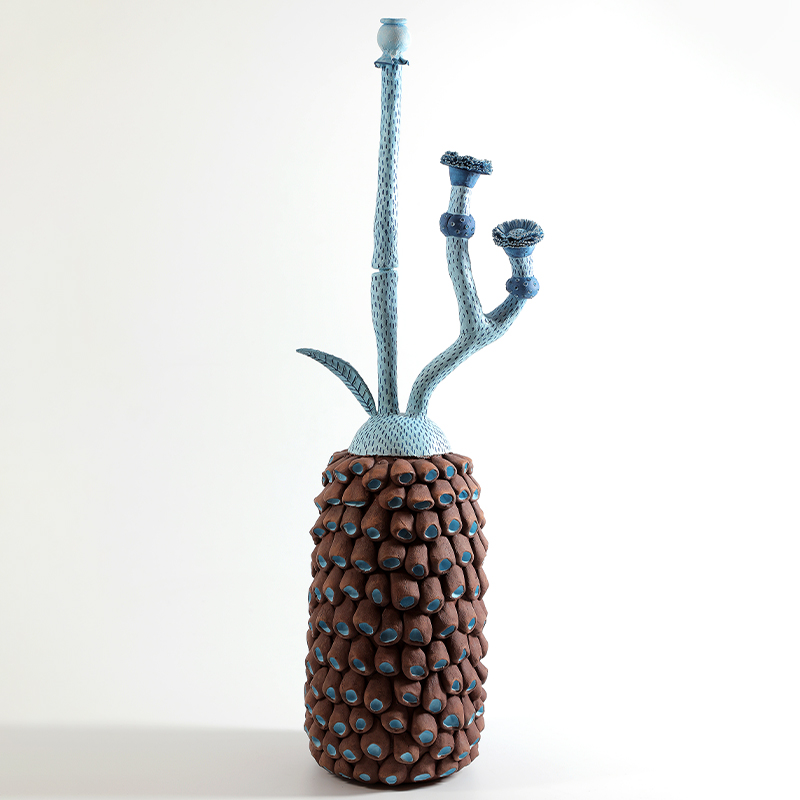 Статуэтка тропический фрукт Pandora Tropical Fruit Brown Blue Flowers Коричневый Синий Голубой Мульти Статуэтка тропический фрукт Pandora Tropical Fruit Brown Blue Flowers Коричневый Синий Голубой Мульти в Костроме | Loft Concept