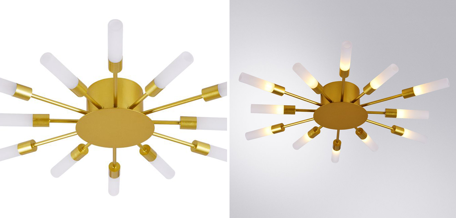 Потолочный светильник Aiden Ceiling Lamp 12 - фото