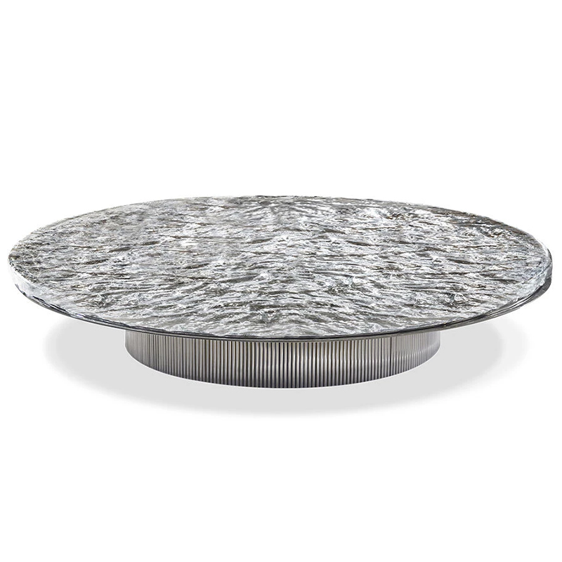 Кофейный стол Miller Coffee Table Серебряный Прозрачный Кофейный стол Miller Coffee Table Серебряный Прозрачный в Костроме | Loft Concept