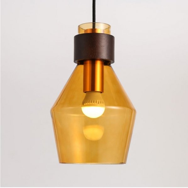 Подвесной светильник Miami Yellow glass Подвесной светильник Miami Yellow glass в Костроме | Loft Concept