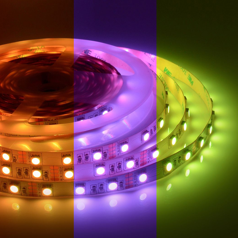 Светодиодная лента 14,4W/m 60LED/m 5050SMD разноцветная 5M Белый Светодиодная лента 14,4W/m 60LED/m 5050SMD разноцветная 5M Белый в Костроме | Loft Concept