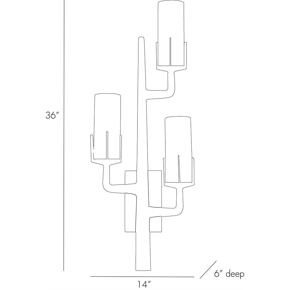 Бра Arteriors GRIFFIN SCONCE Бра Arteriors GRIFFIN SCONCE в Костроме