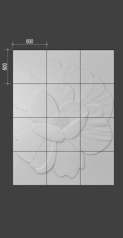 Барельеф PEONY в Костроме