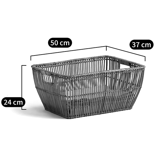 Корзина для белья из ротанга Tamu Wicker Basket в Костроме