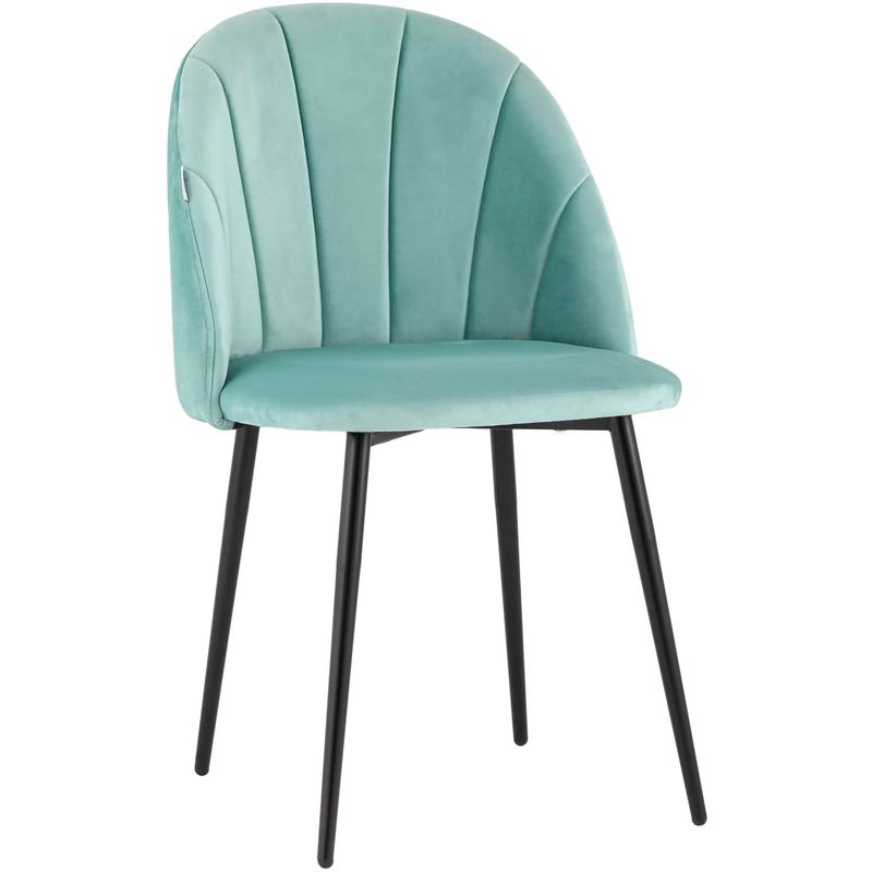 Стул Balsari S Chair Цвет Тиффани Бирюзовый Черный Стул Balsari S Chair Цвет Тиффани Бирюзовый Черный в Костроме | Loft Concept