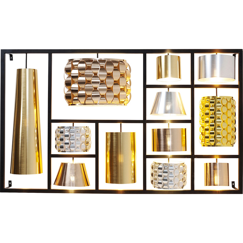 Бра Plusieurs Lamps gold Золотой Серебряный Бра Plusieurs Lamps gold Золотой Серебряный в Костроме | Loft Concept