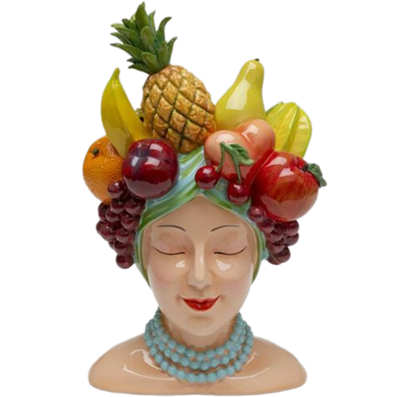 Ваза Fruit Woman Красный Желтый Бежевый Оранжевый Зеленый Ваза Fruit Woman Красный Желтый Бежевый Оранжевый Зеленый в Костроме | Loft Concept