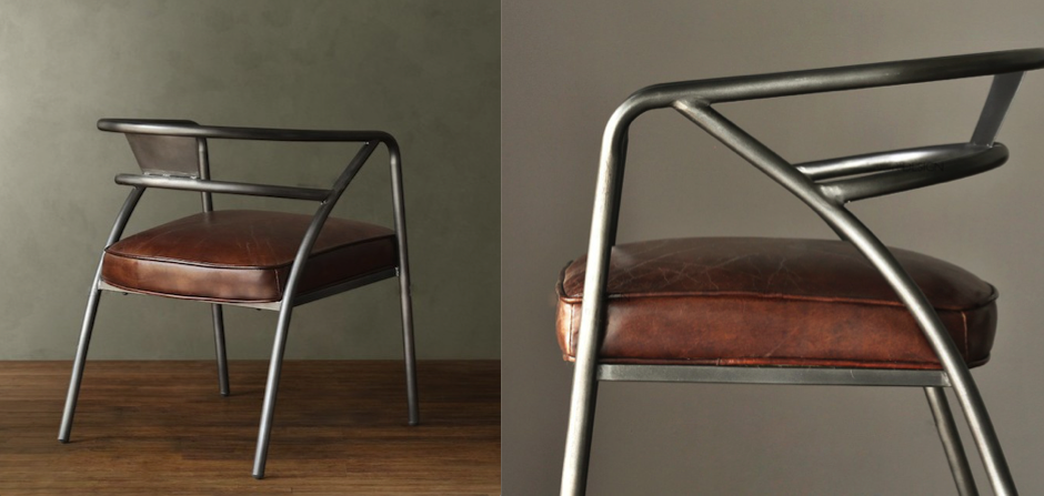 Стул Loft Industrial Armchair Fat Стул Loft Industrial Armchair Fat - Loft-Concept в Костроме