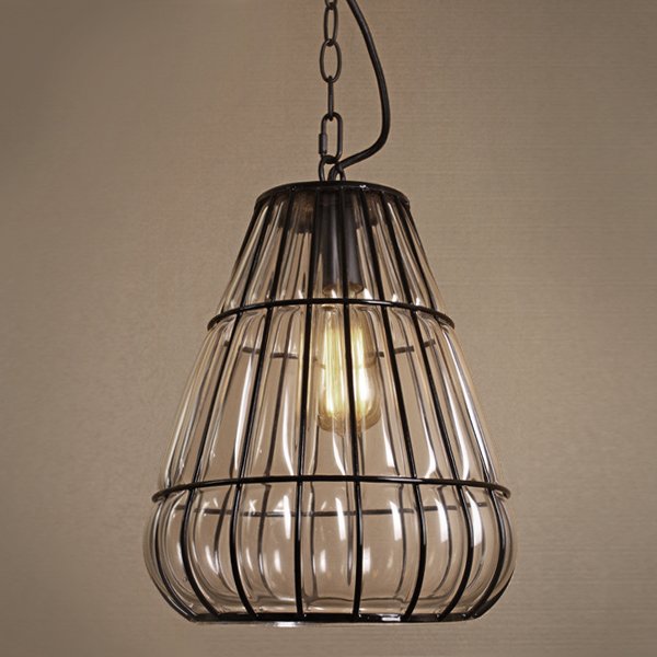 Подвесной светильник Metal Mesh and Glass Pendant III Подвесной светильник Metal Mesh and Glass Pendant III в Костроме | Loft Concept