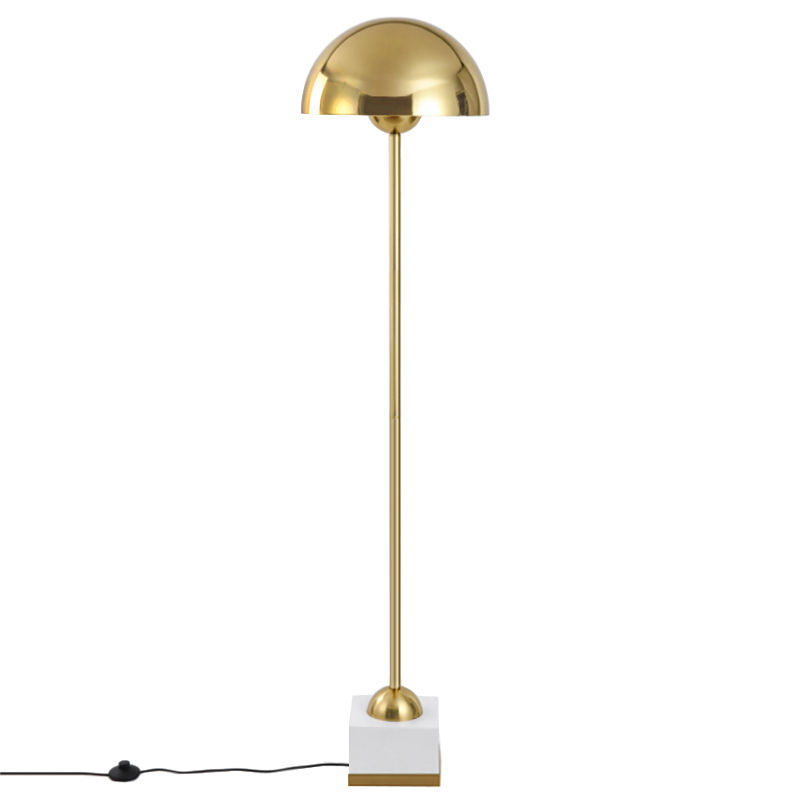 Торшер Riverside Floor Lamp Золотой Торшер Riverside Floor Lamp Золотой в Костроме | Loft Concept